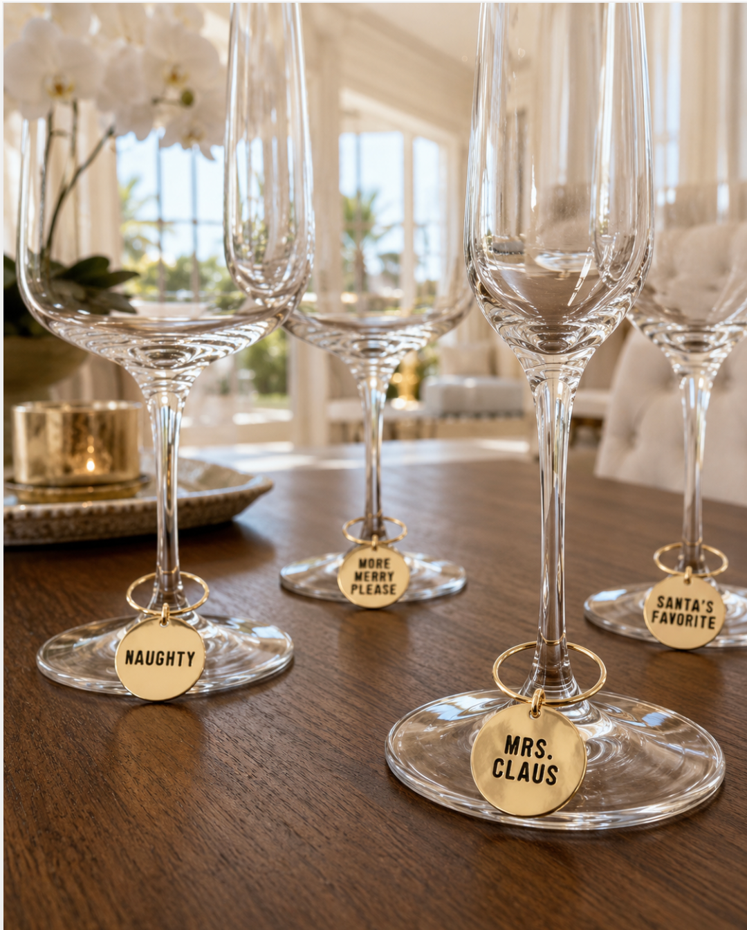 HOLIDAY WINE CHARMS BOX SET
