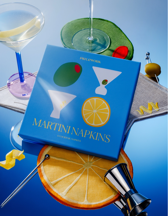 MARTINI COCKTAIL NAPKINS