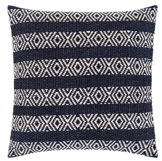 BLUE DIAMOND PILLOW COVER