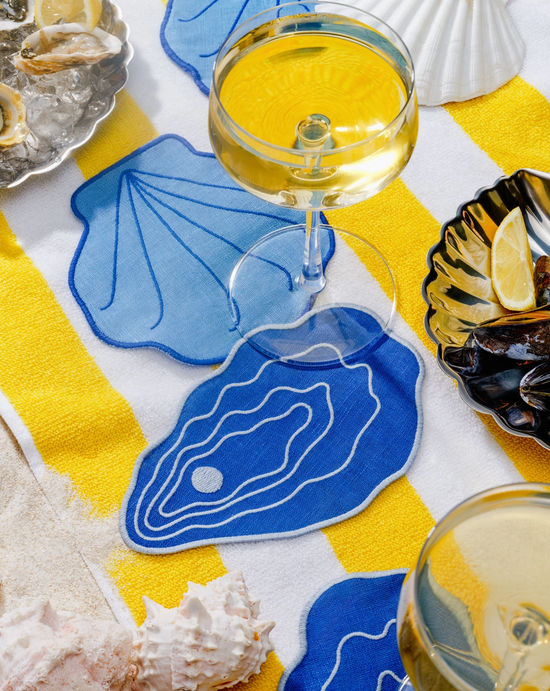 SHELL COCKTAIL NAPKINS