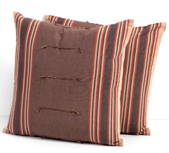 STRIPE PILLOW COVER