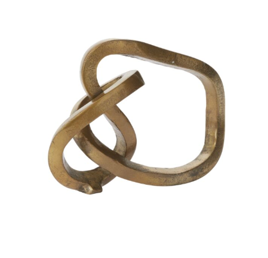 ABSTRACT GOLD STATUE