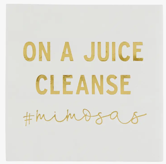 MIMOSA COCKTAIL NAPKINS