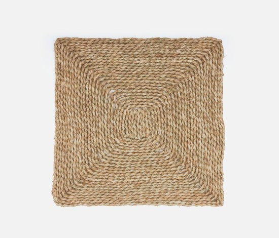 AGED SEAGRASS PLACEMAT - SQUARE
