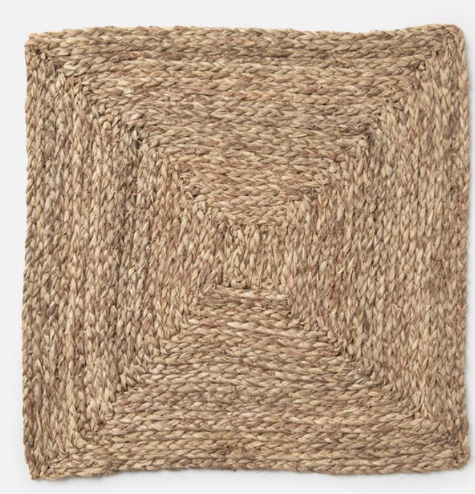SQUARE RAFFIA PLACEMAT