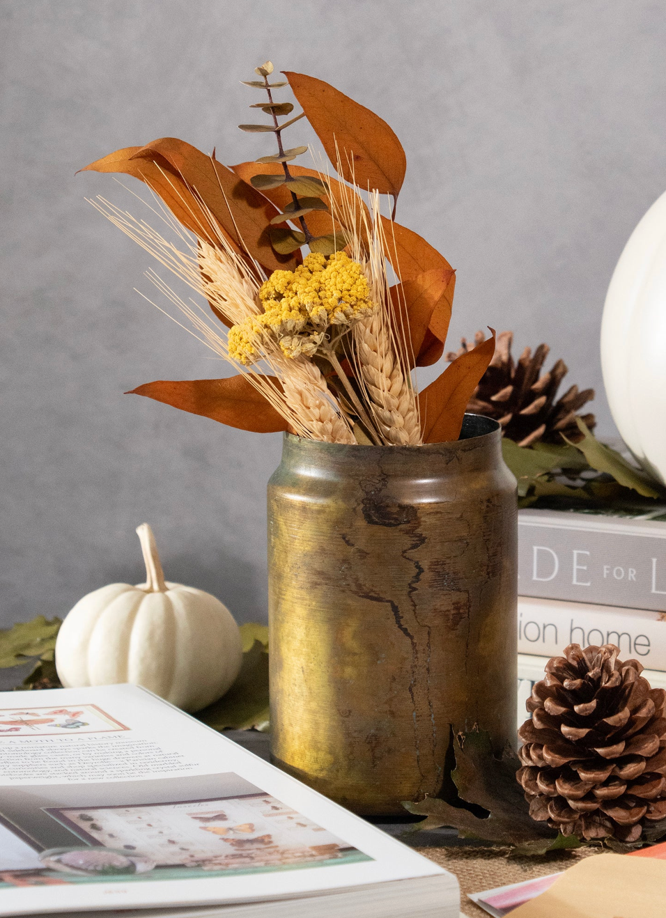 HARVEST YARROW MINI BOUQUET