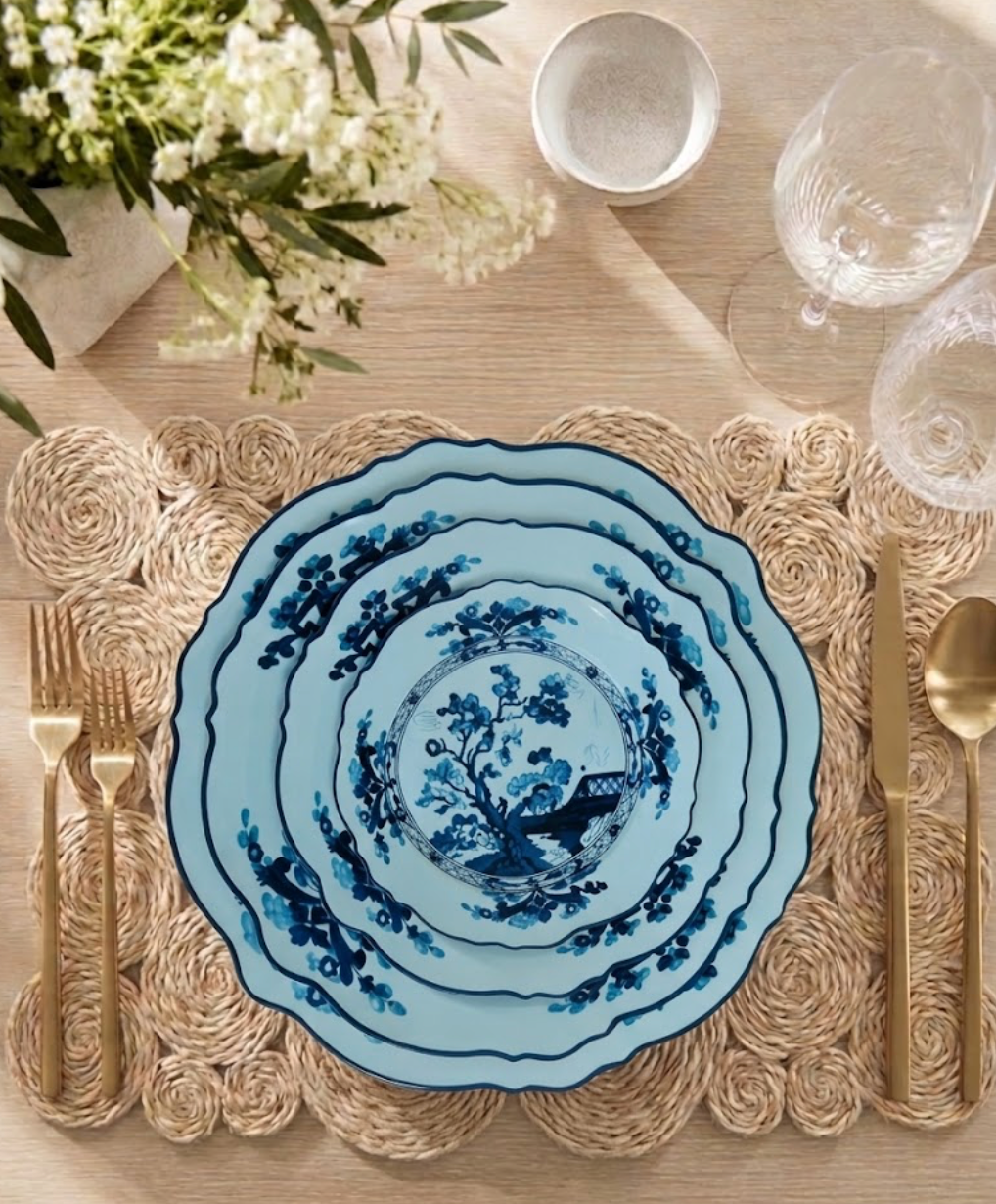 SPIRAL BLEACHED SEAGRASS PLACEMAT