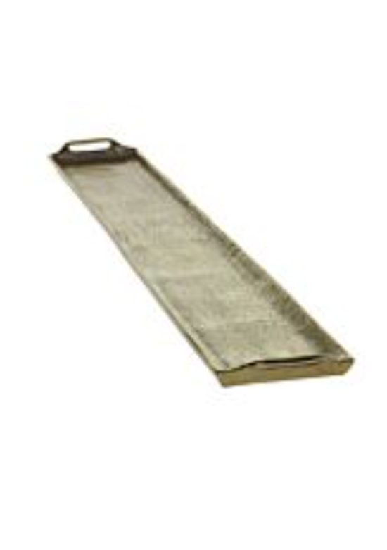 LONG BRASS TRAY