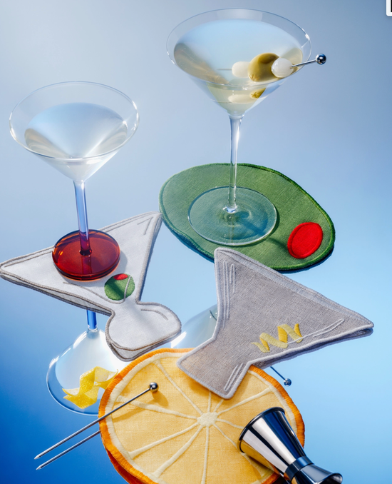 MARTINI COCKTAIL NAPKINS