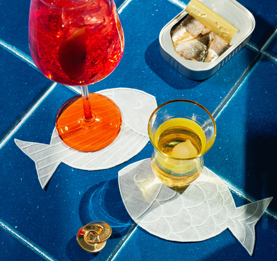 SARDINE COCKTAIL NAPKINS