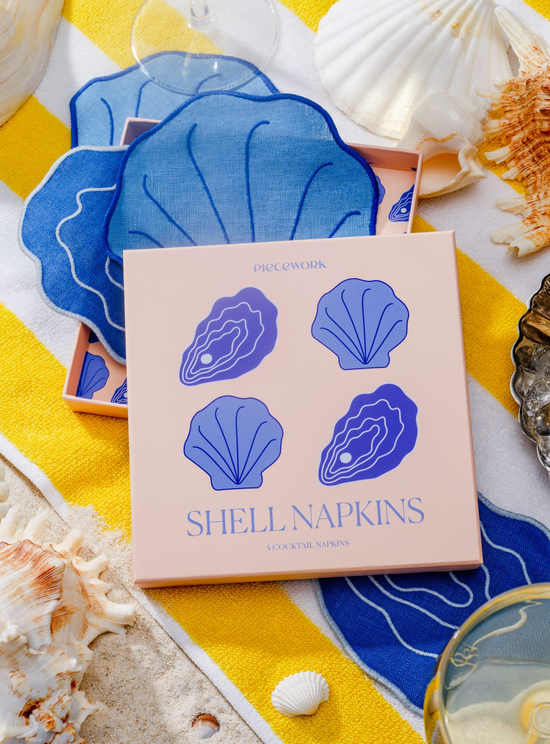 SHELL COCKTAIL NAPKINS