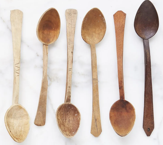WOODEN SERVING SPOON