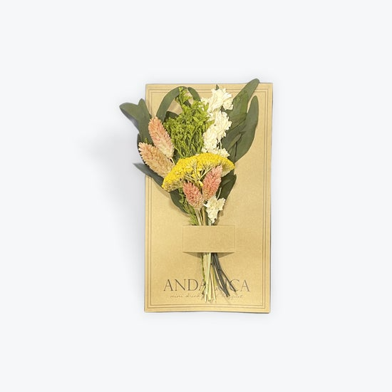 YARROW & LARKSPUR MINI BOUQUET