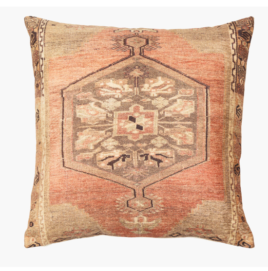 BLUSH STITCHED PILLOW COVER - 14" x 22"