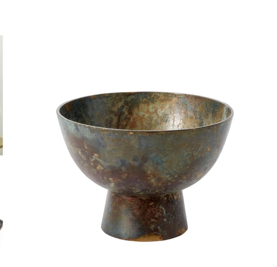BRONZE COMPOTE - LARGE